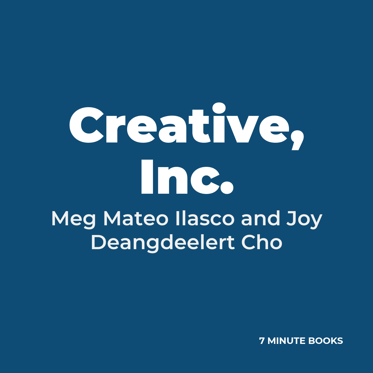 Creative, Inc. cover