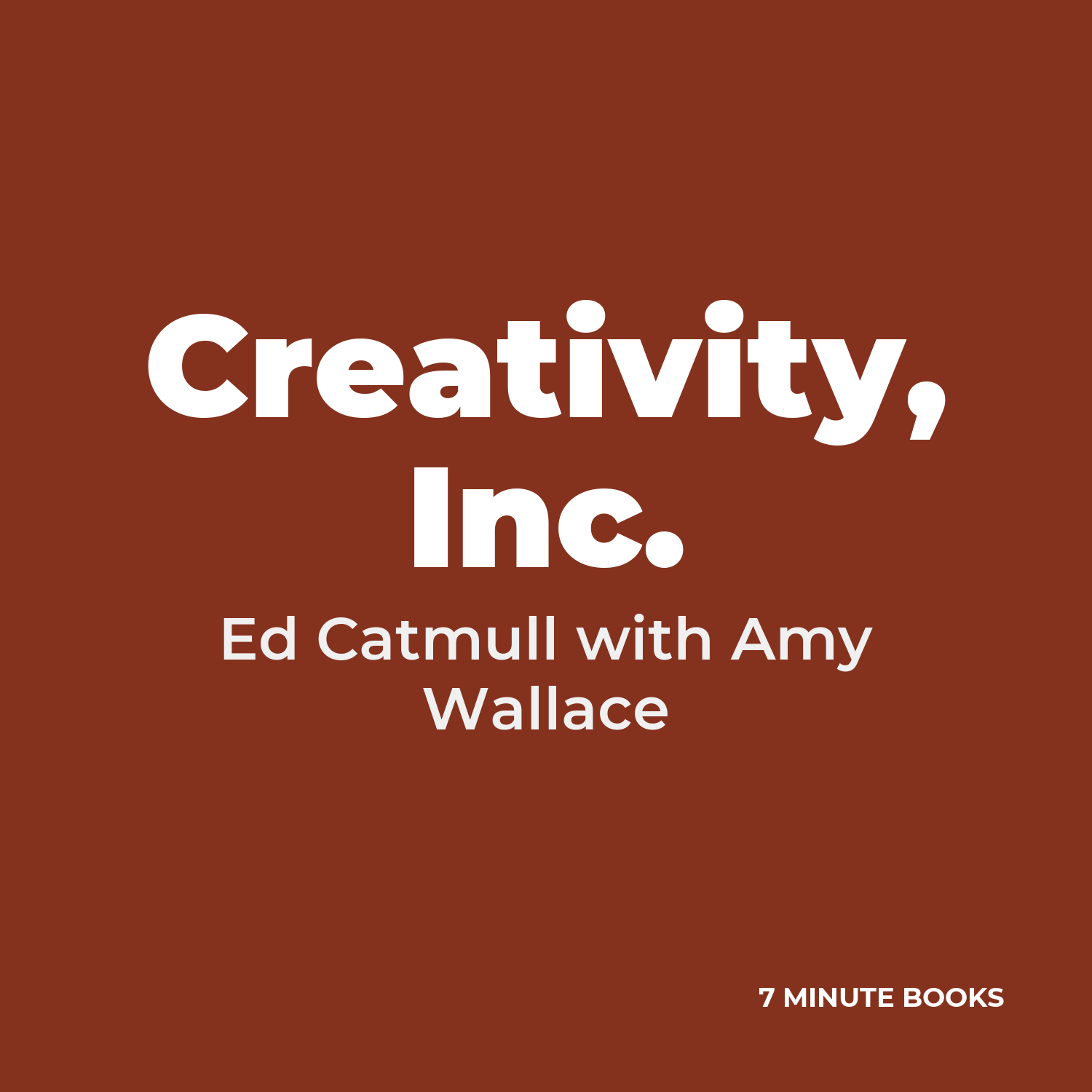 Creativity, Inc. cover