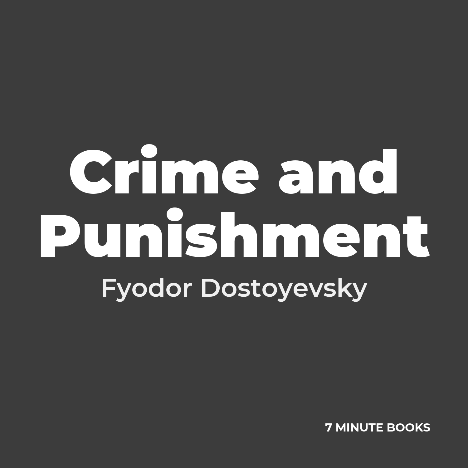 Crime and Punishment cover