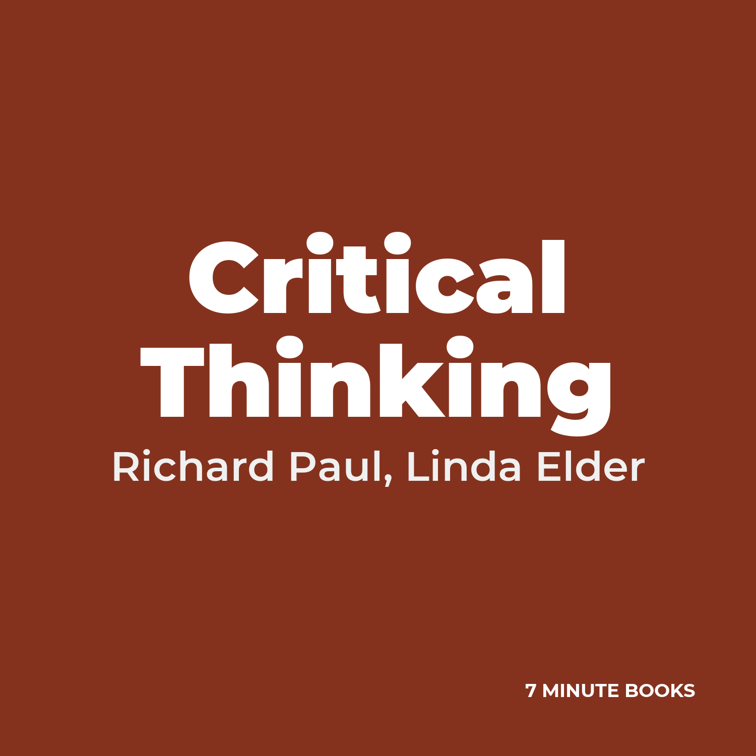 Critical Thinking cover