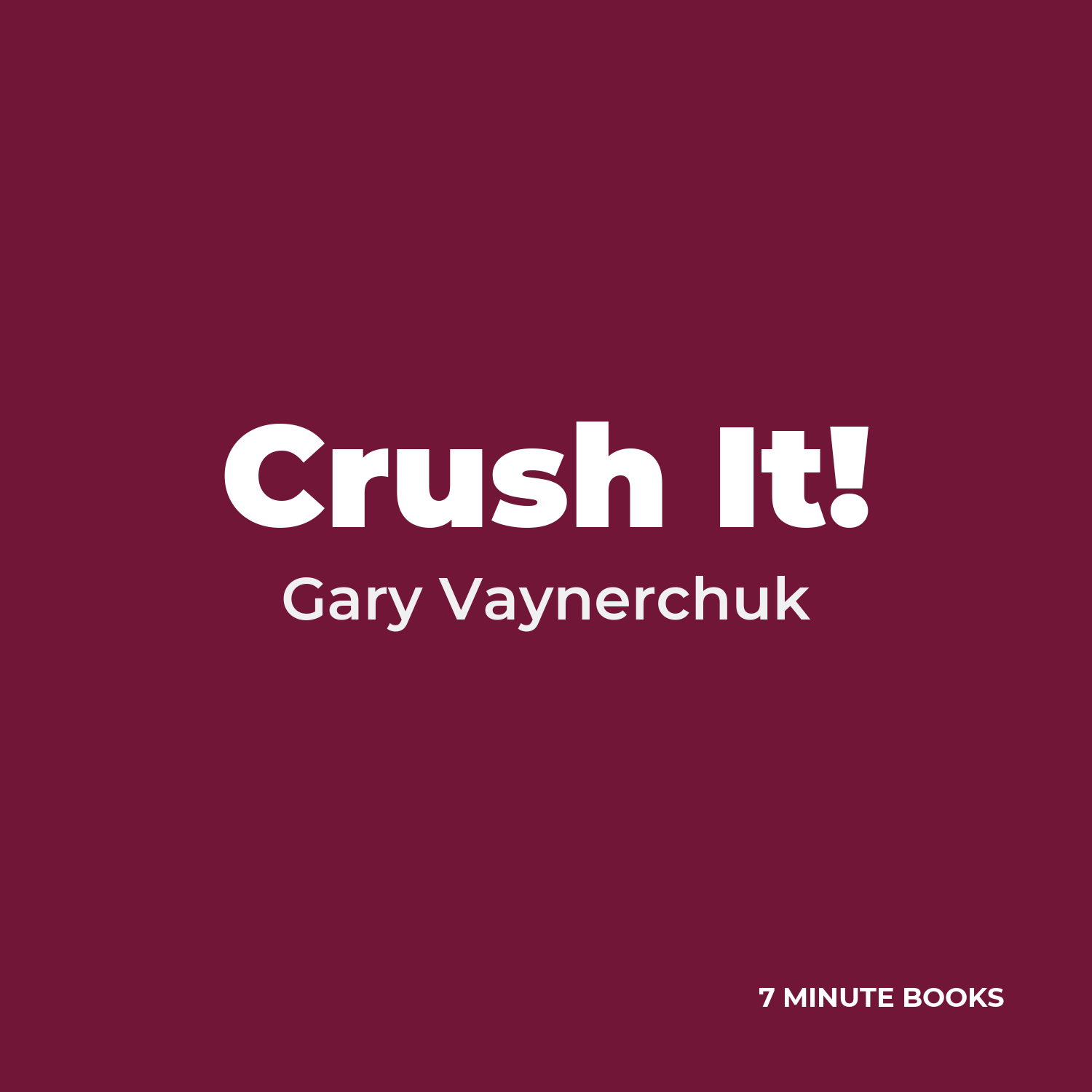 Crush It! cover