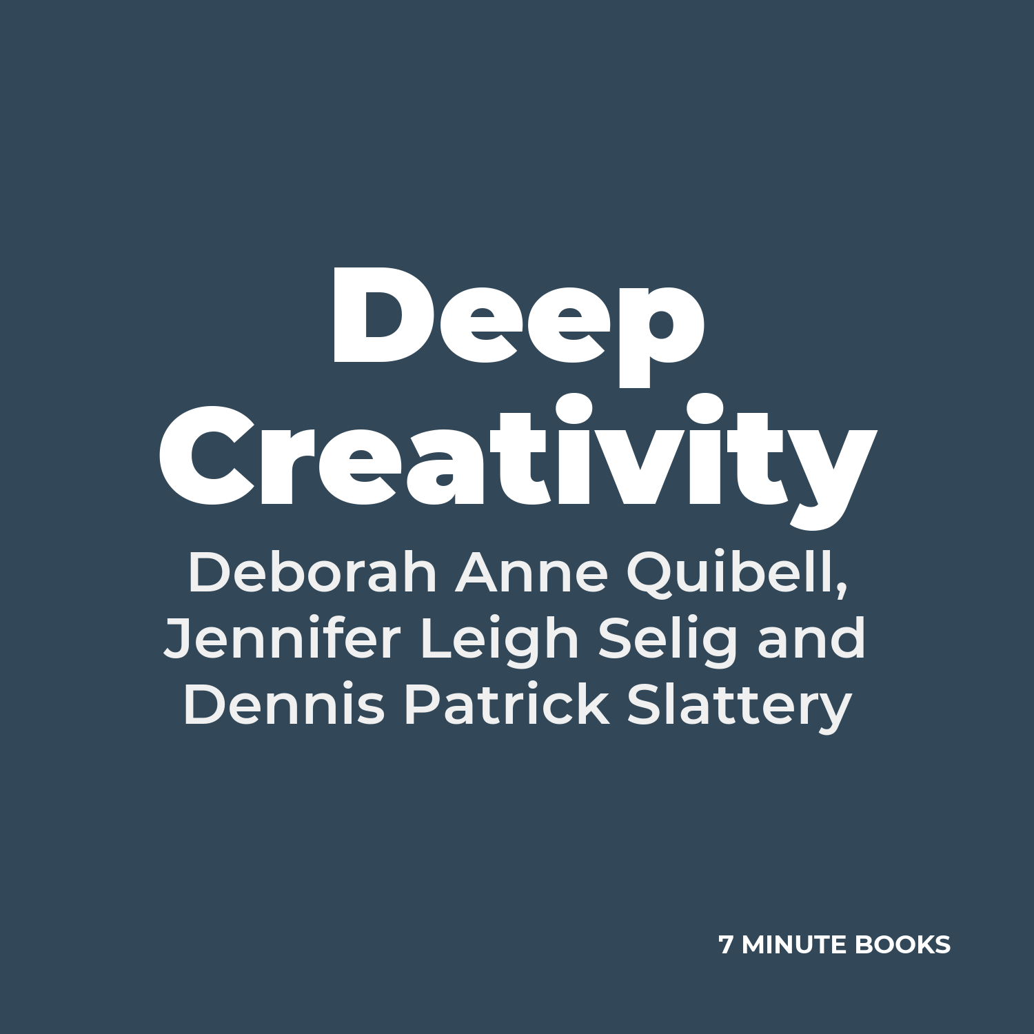 Deep Creativity cover
