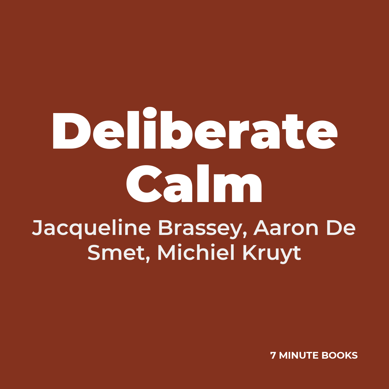 Deliberate Calm cover