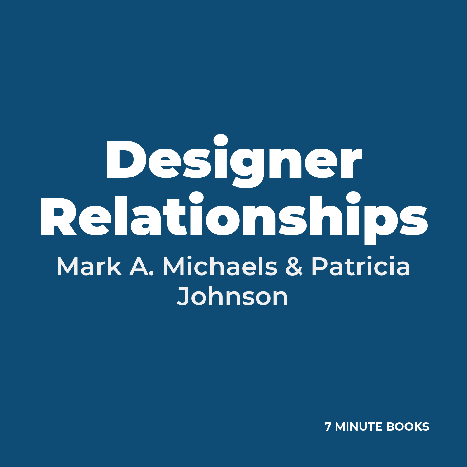 Designer Relationships cover
