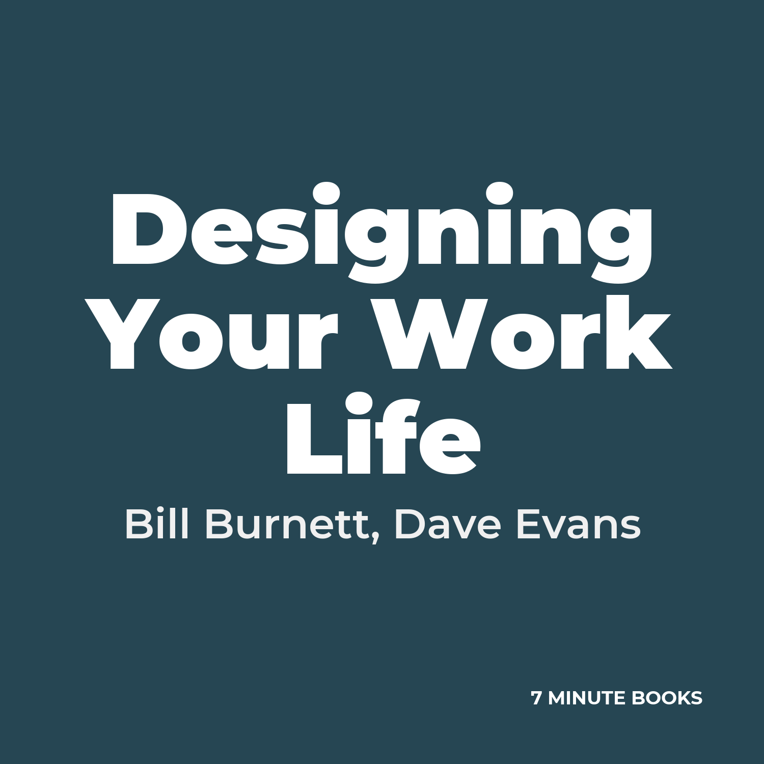 Designing Your Work Life cover