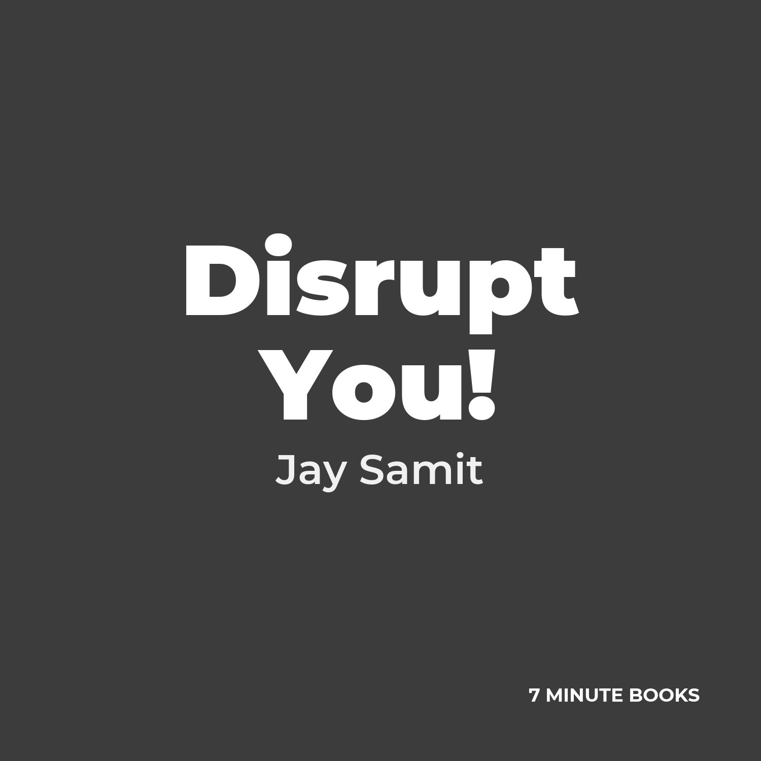 Disrupt You! cover