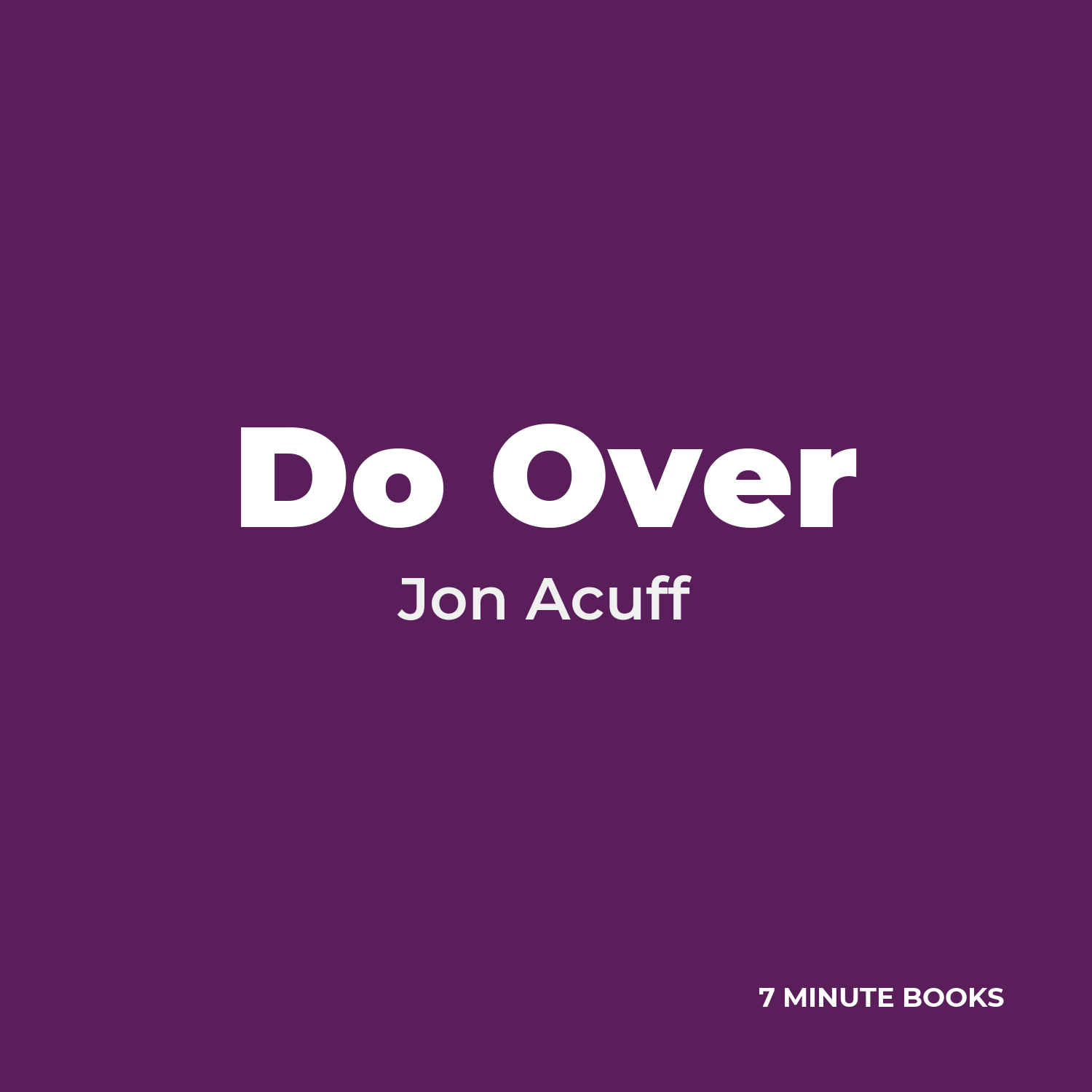 Do Over cover
