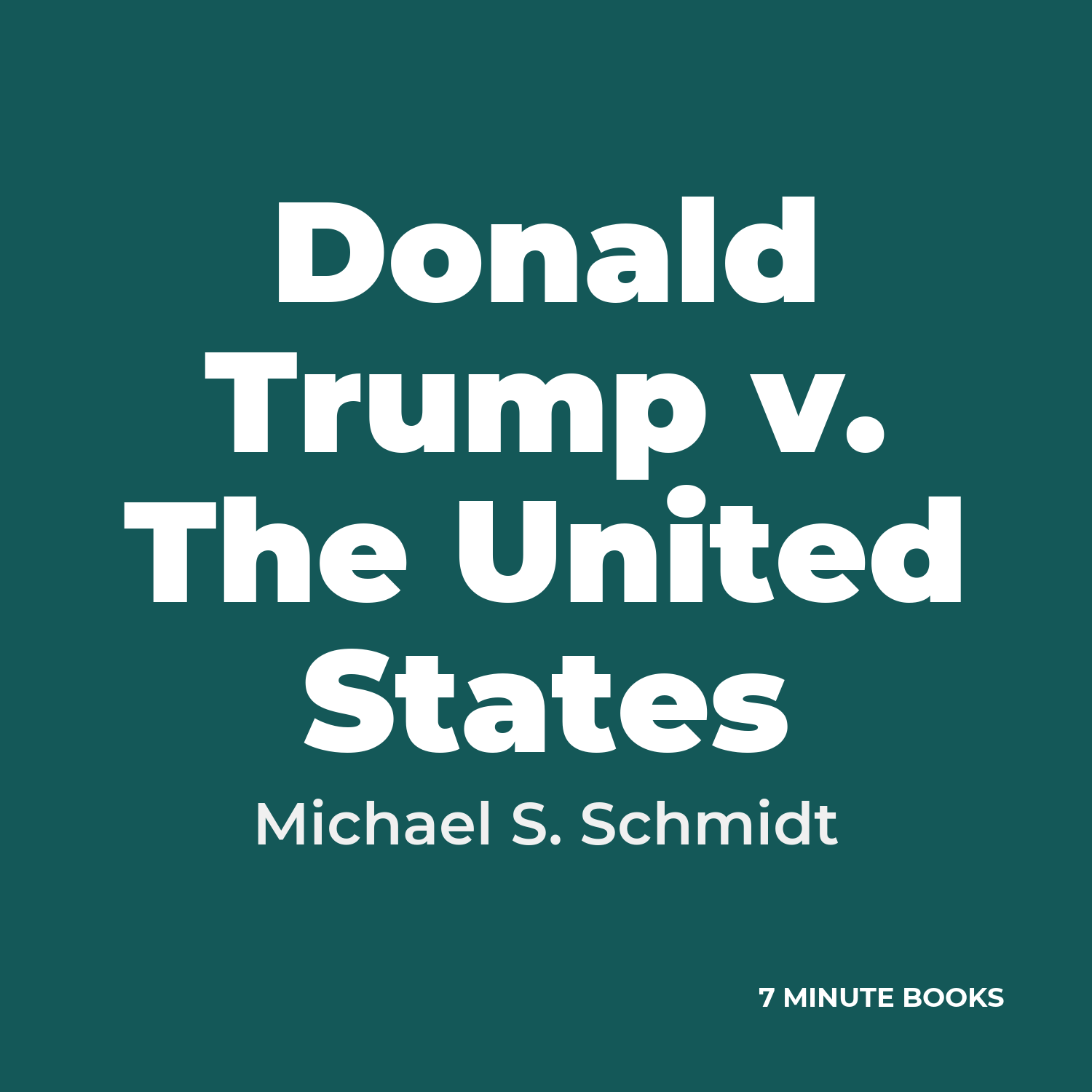 Donald Trump v. The United States cover
