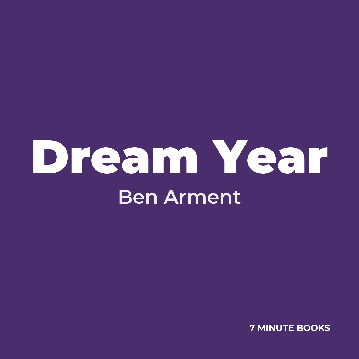 Dream Year cover