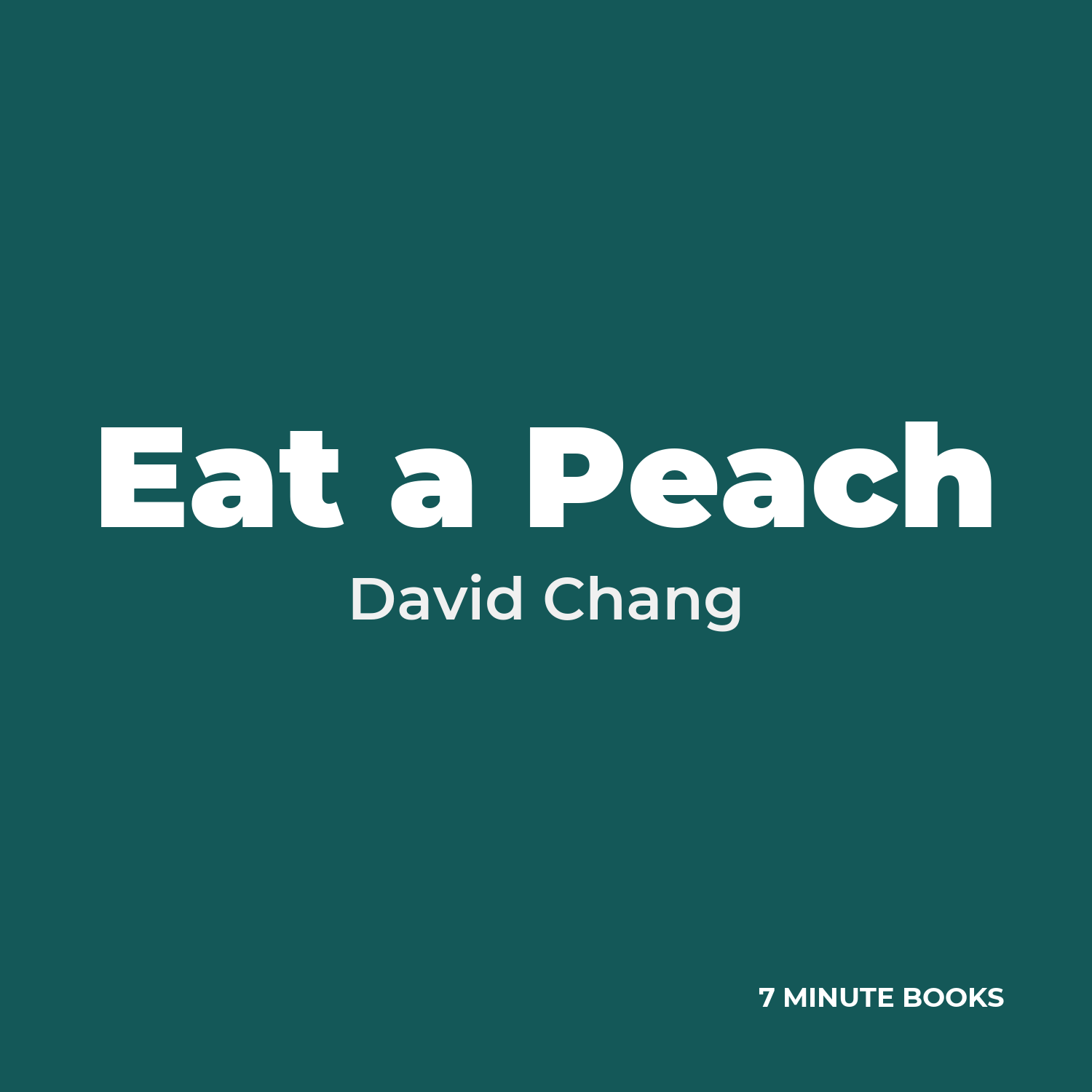 Eat a Peach cover