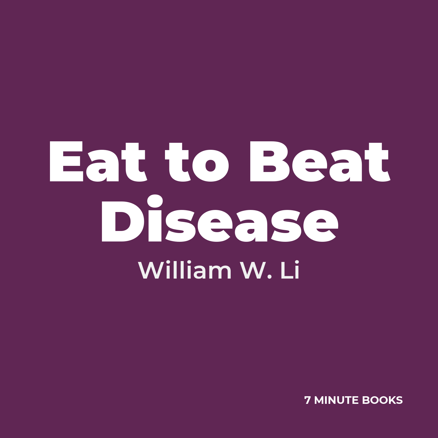 Eat to Beat Disease cover