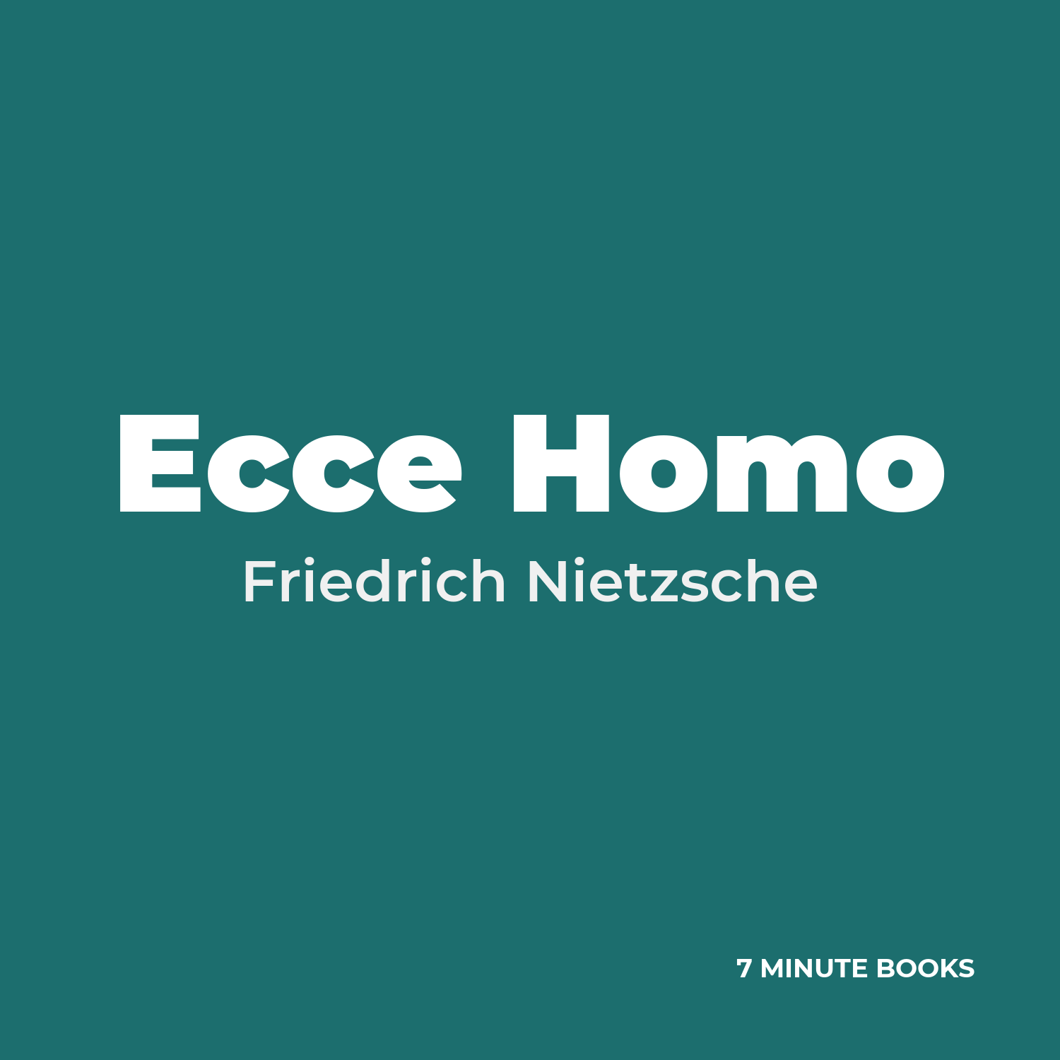 Ecce Homo cover