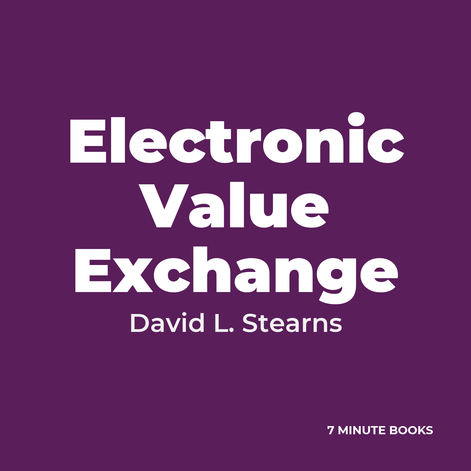 Electronic Value Exchange cover