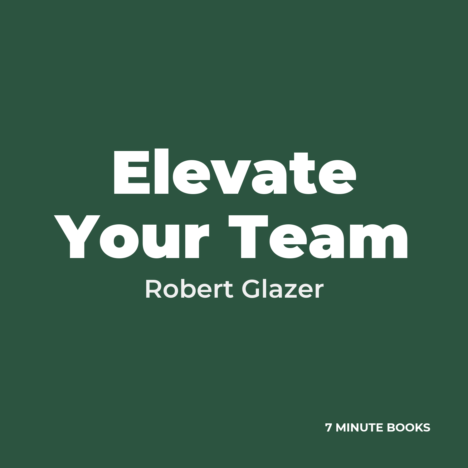 Elevate Your Team cover