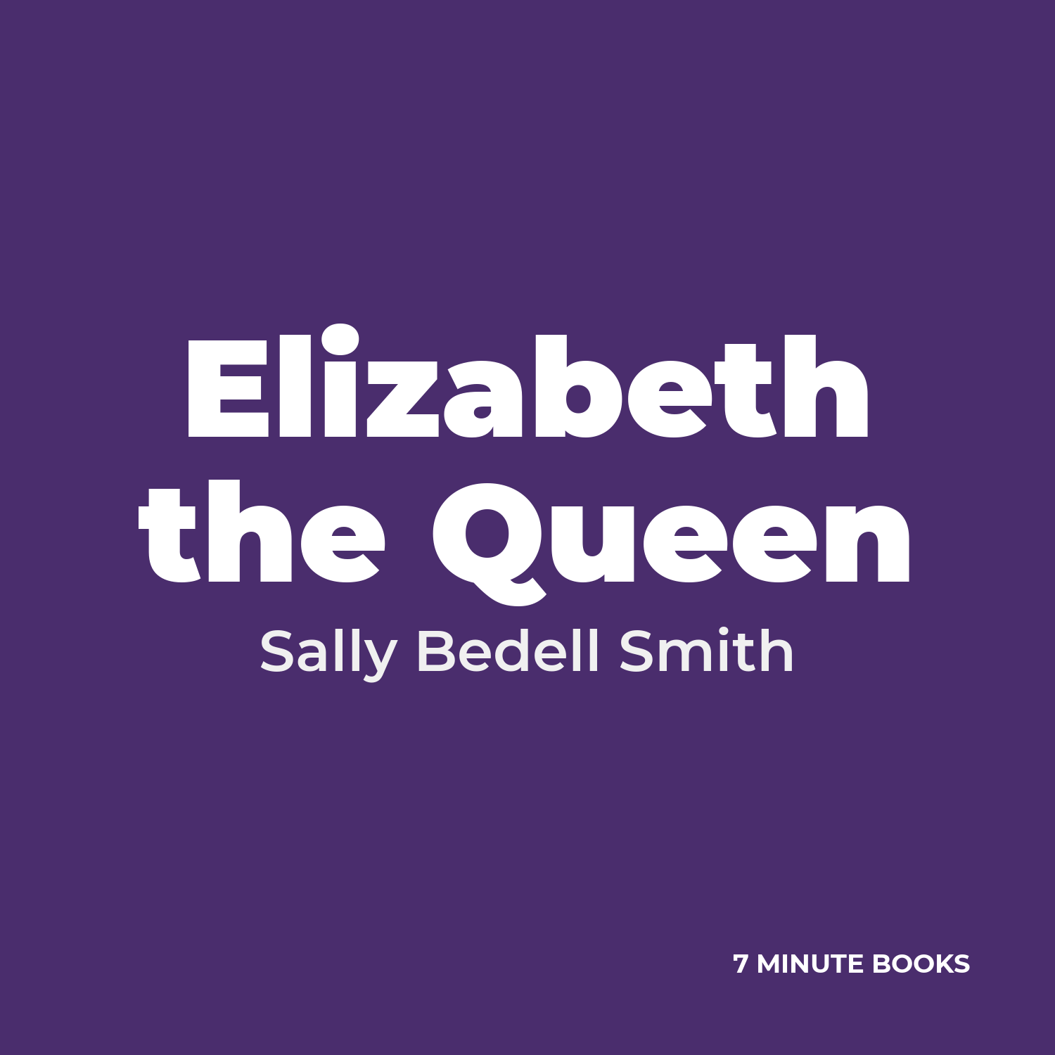 Elizabeth the Queen cover