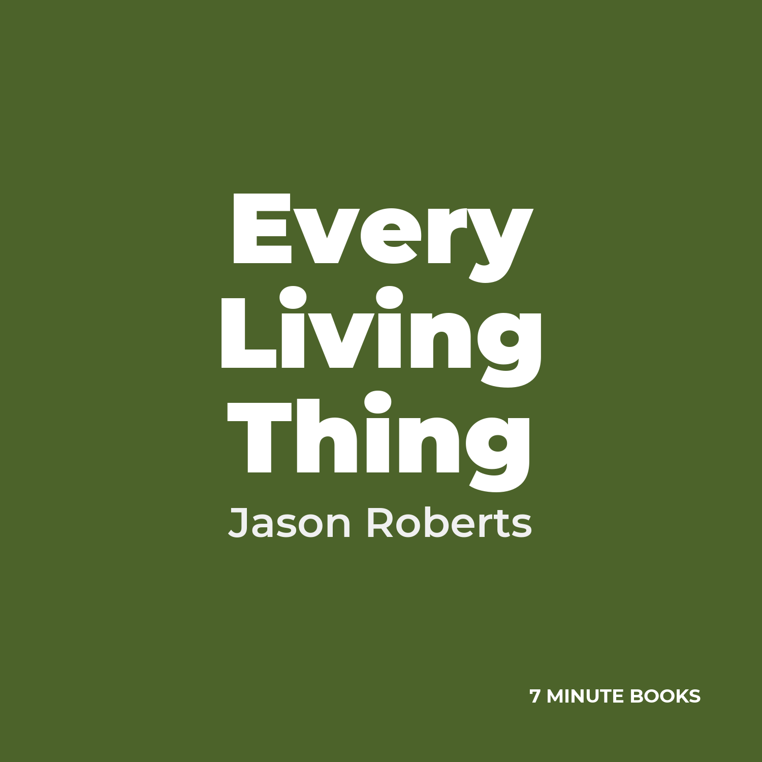 Every Living Thing cover