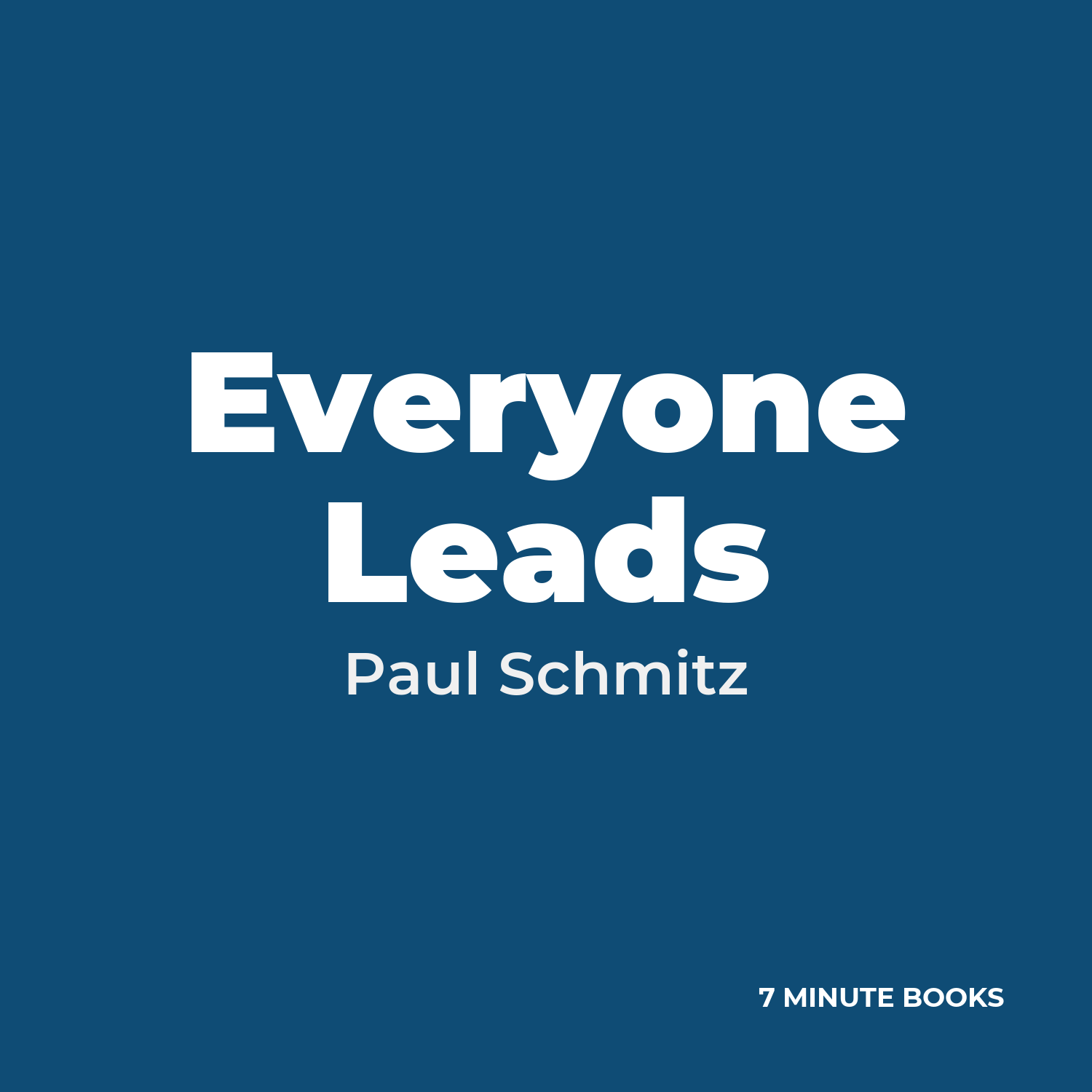Everyone Leads cover