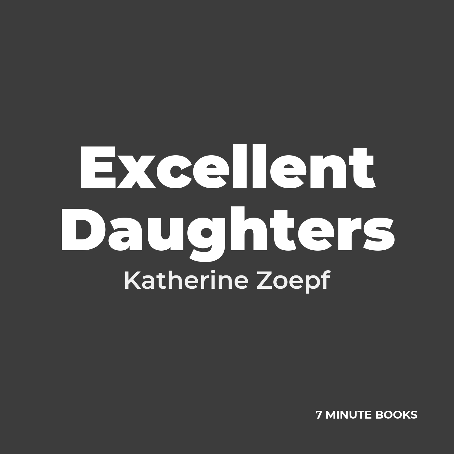Excellent Daughters cover