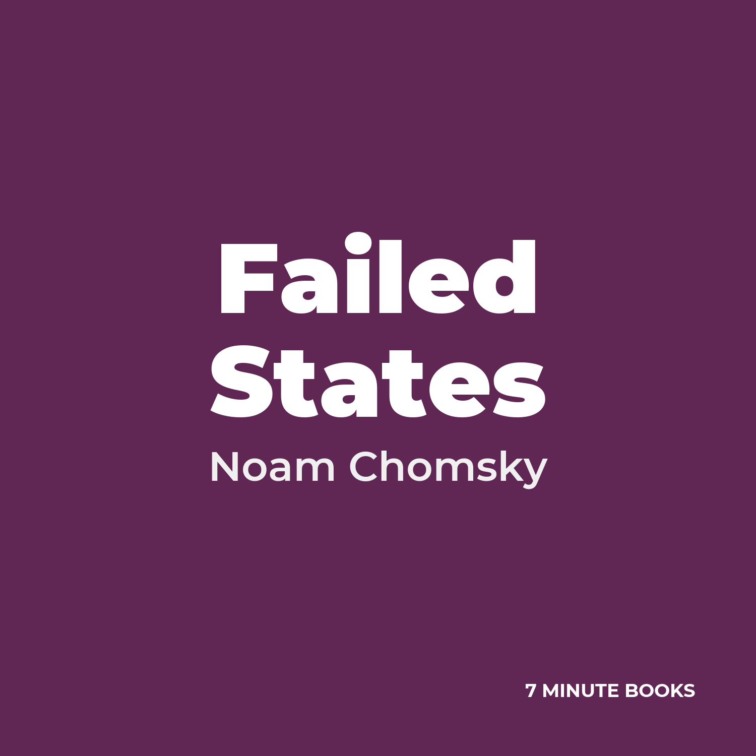 Failed States cover