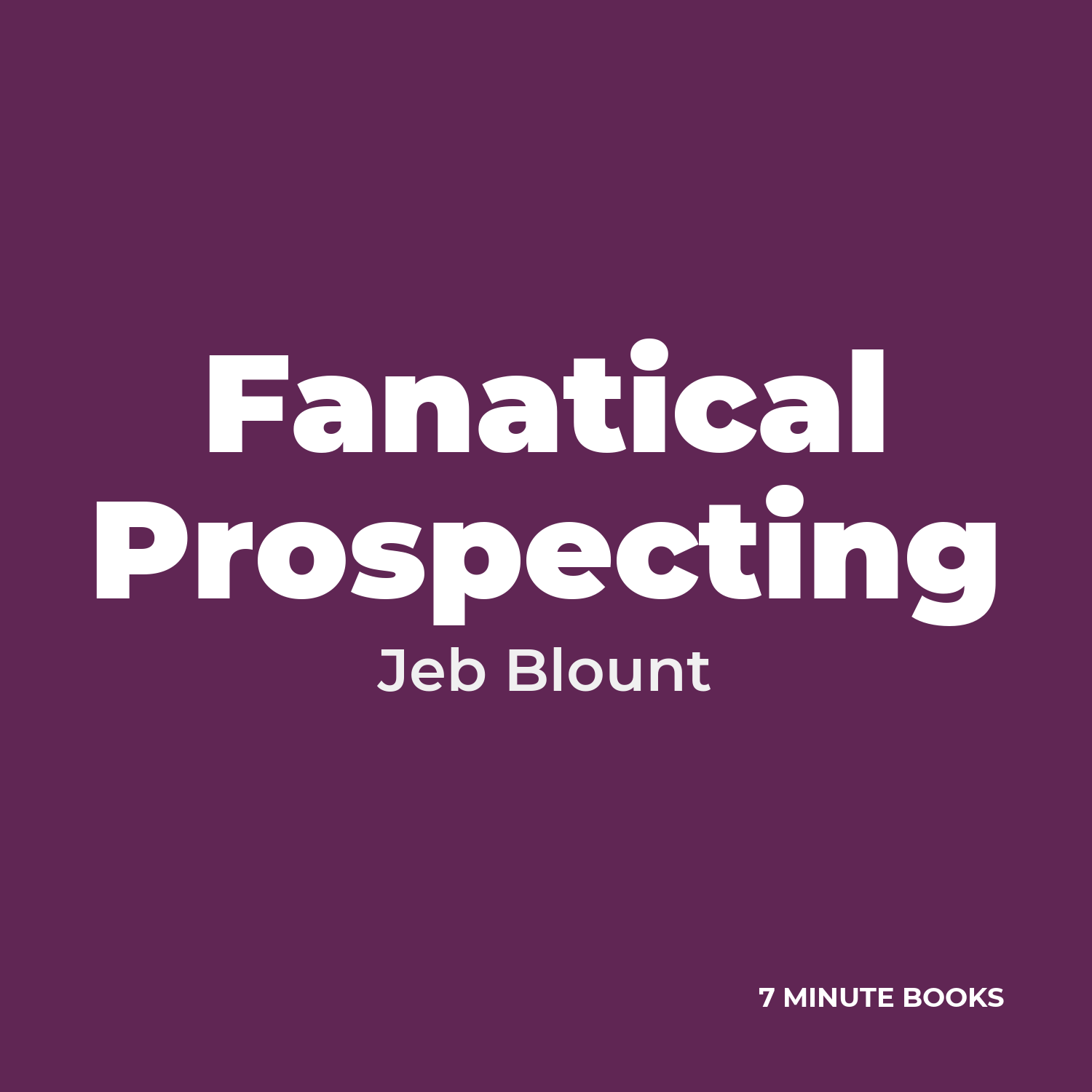 Fanatical Prospecting cover