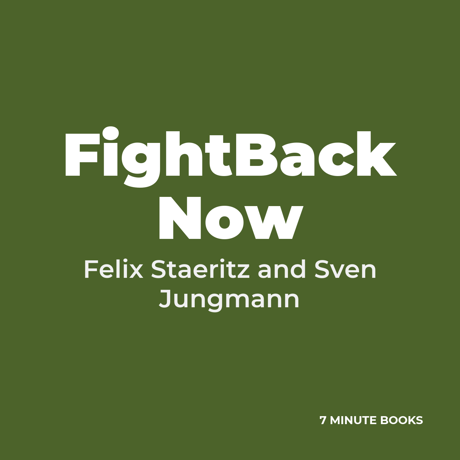 FightBack Now cover