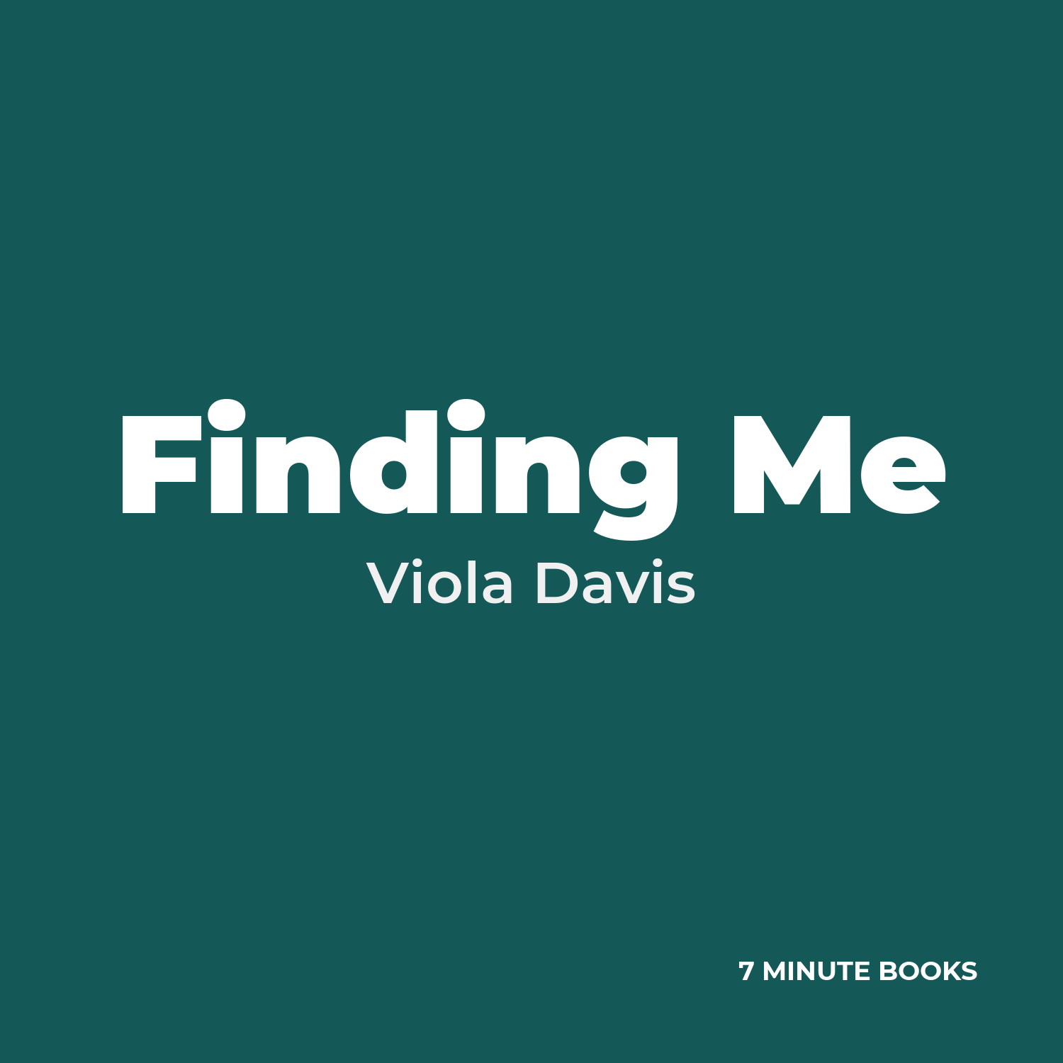 Finding Me cover