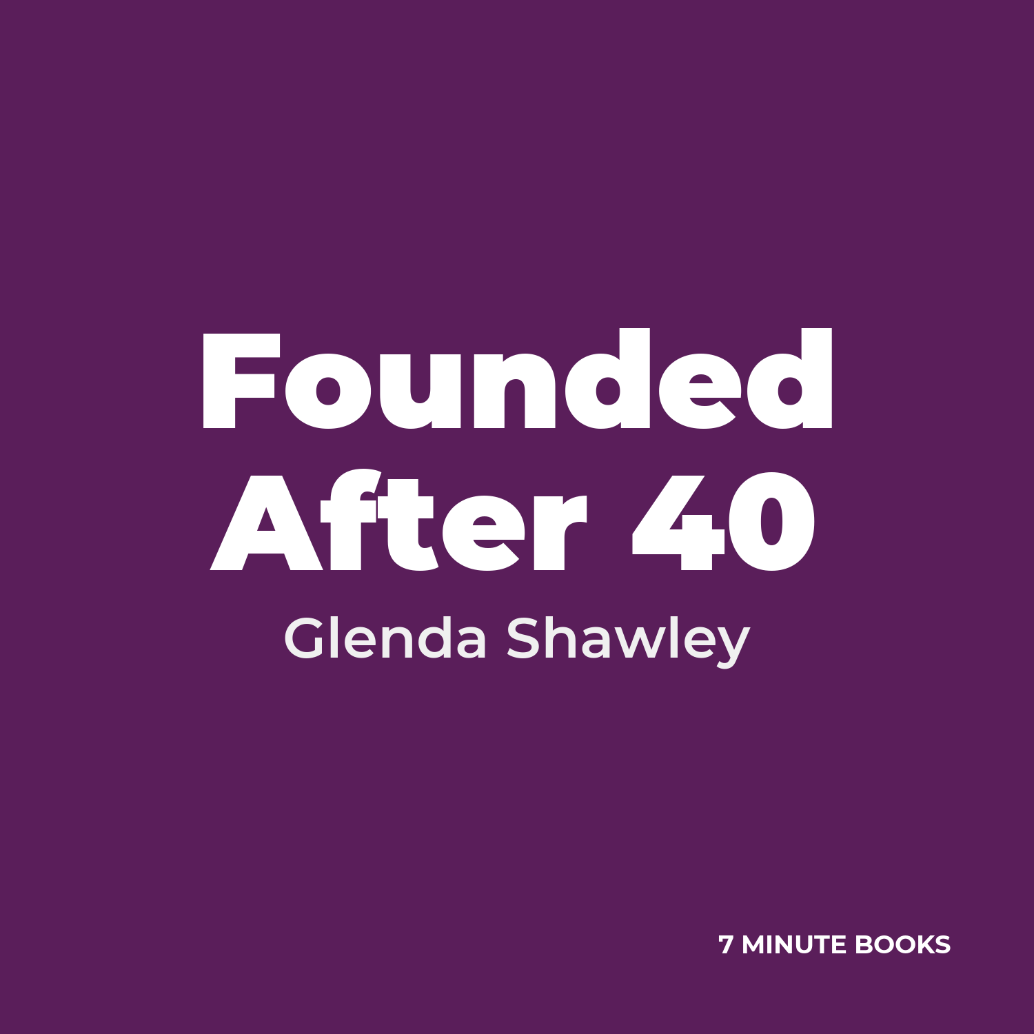 Founded After 40 cover