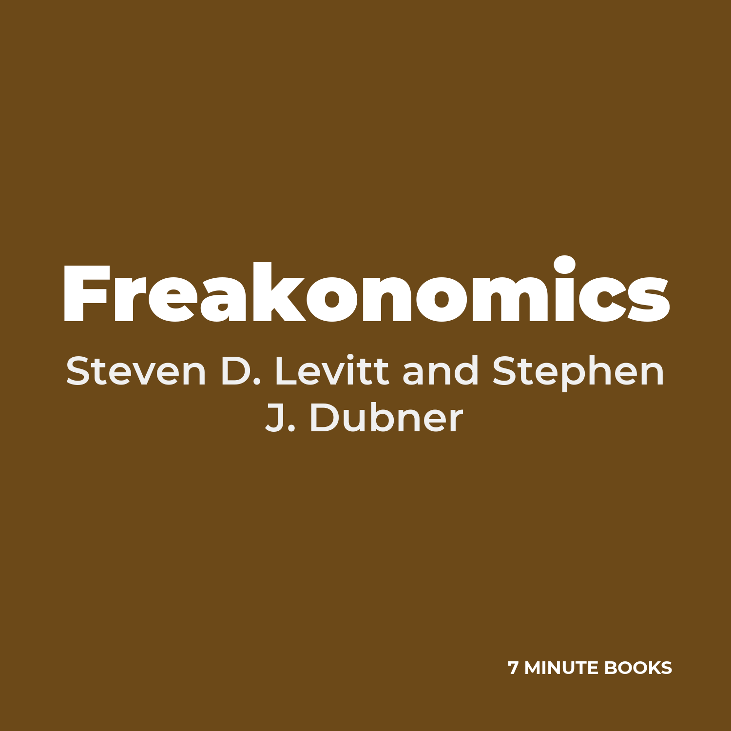 Freakonomics cover