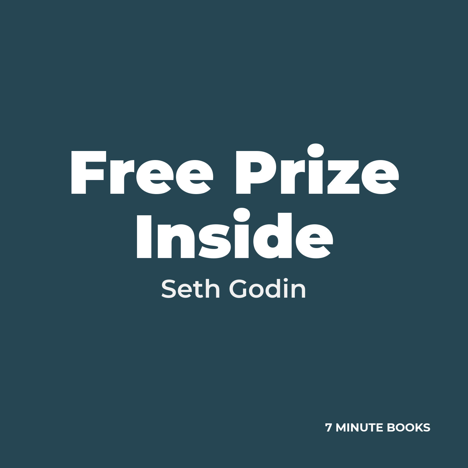 Free Prize Inside cover
