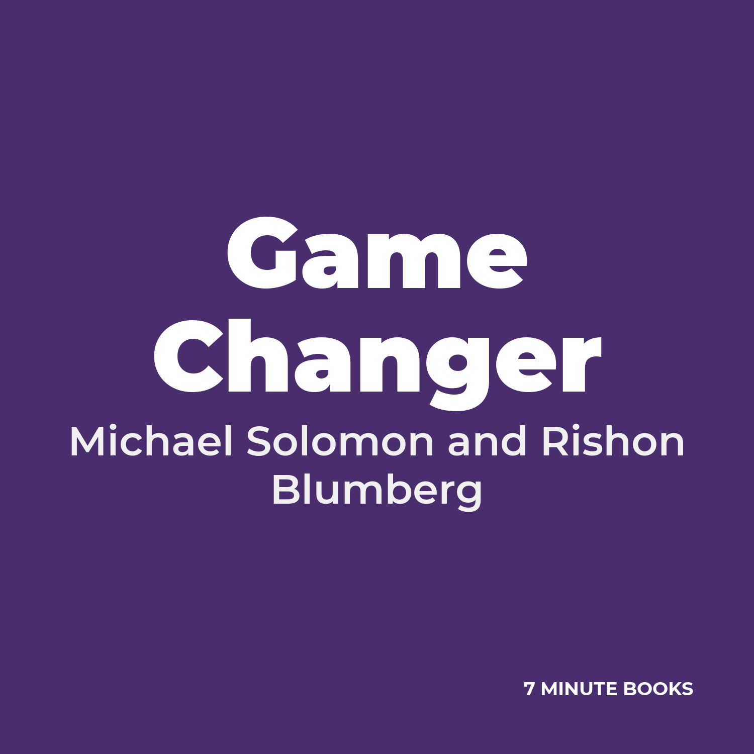 Game Changer cover