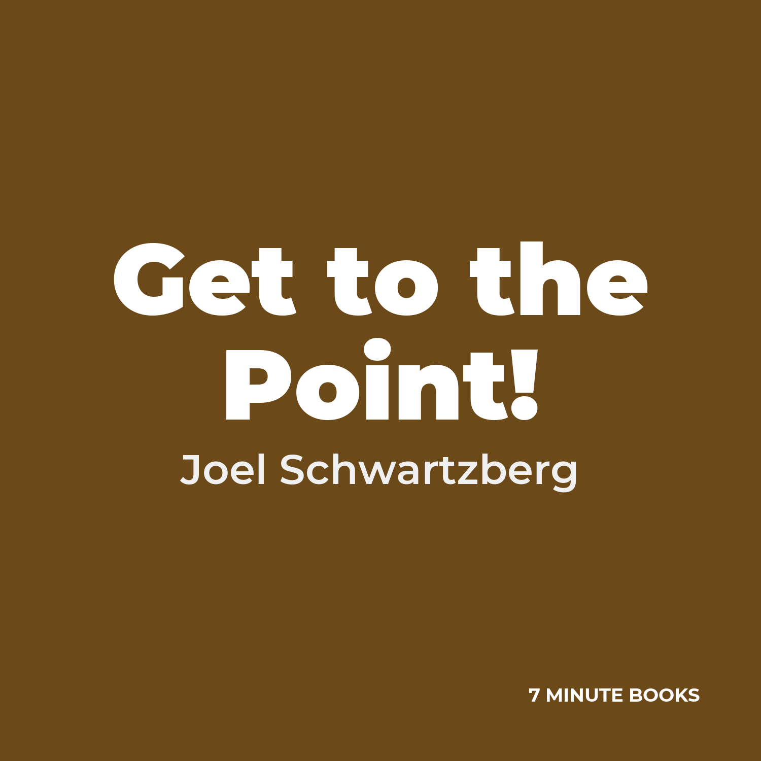 Get to the Point! cover
