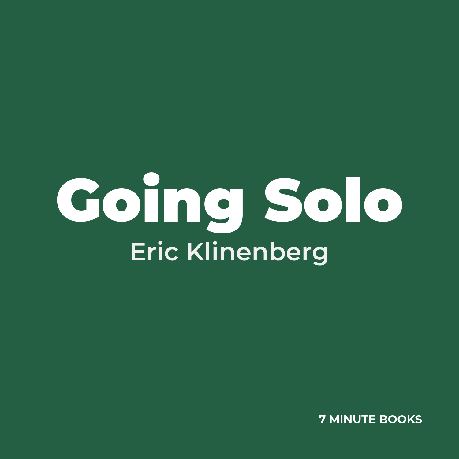 Going Solo cover