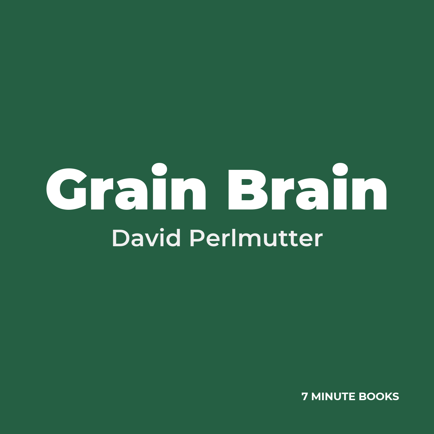 Grain Brain cover