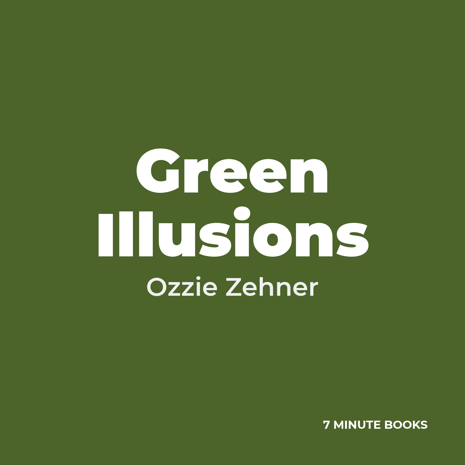 Green Illusions cover