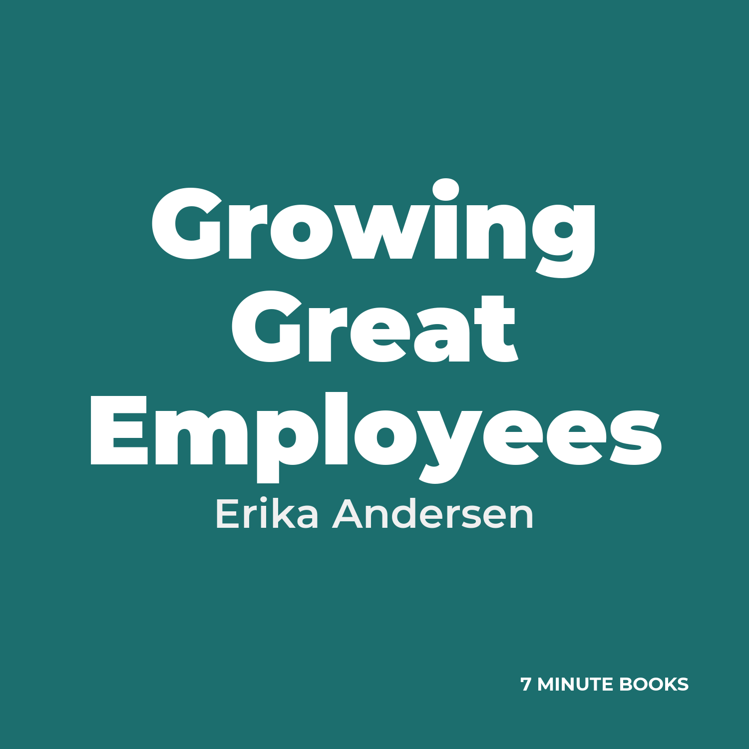 Growing Great Employees cover