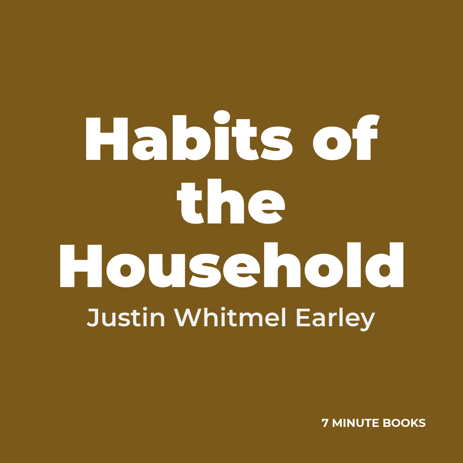 Habits of the Household cover