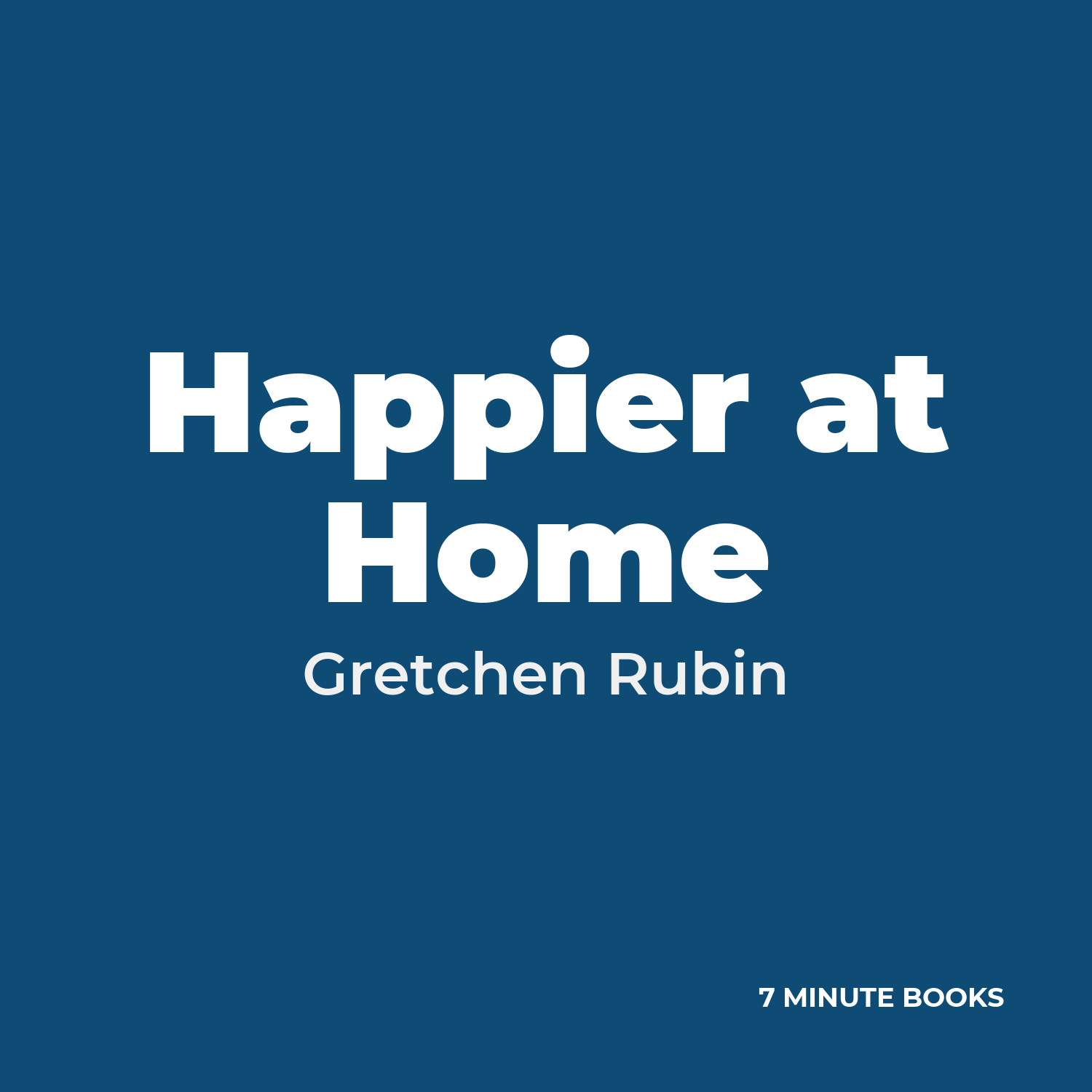Happier at Home cover