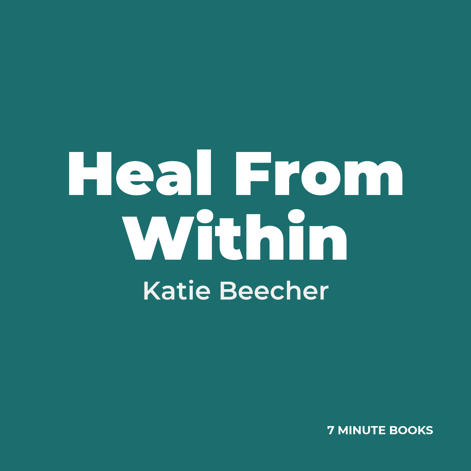 Heal From Within cover