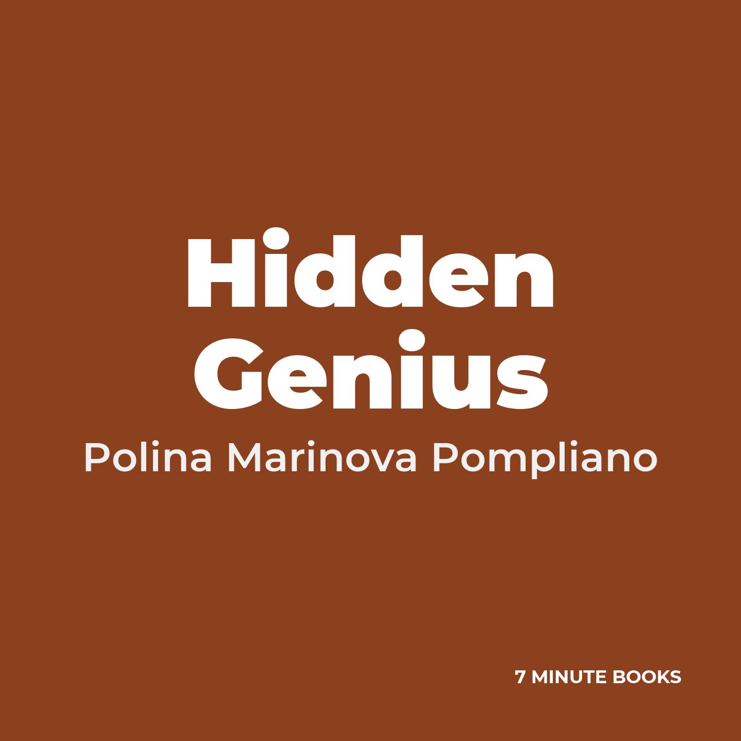 Hidden Genius cover