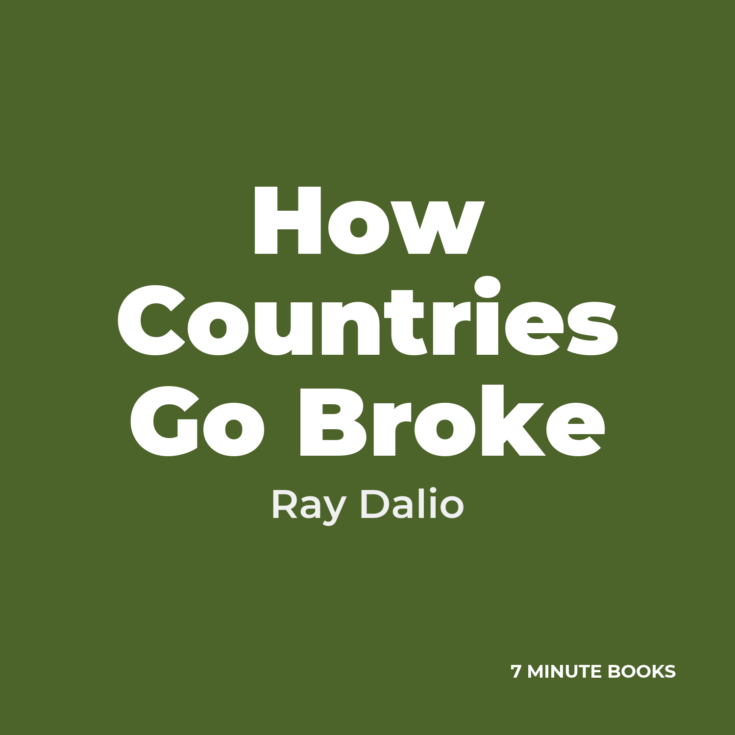 How Countries Go Broke cover
