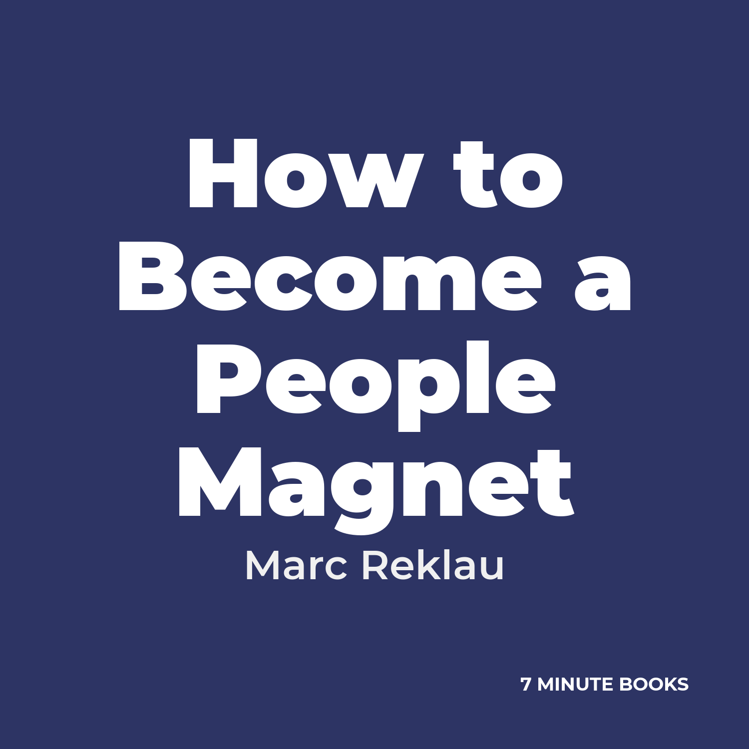 How to Become a People Magnet cover