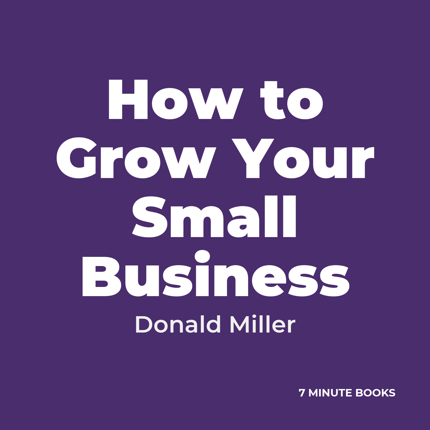How to Grow Your Small Business cover