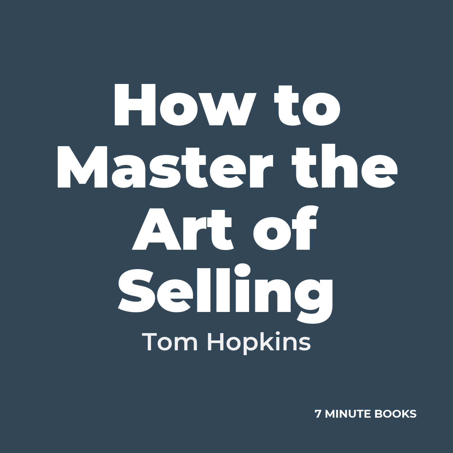 How to Master the Art of Selling cover