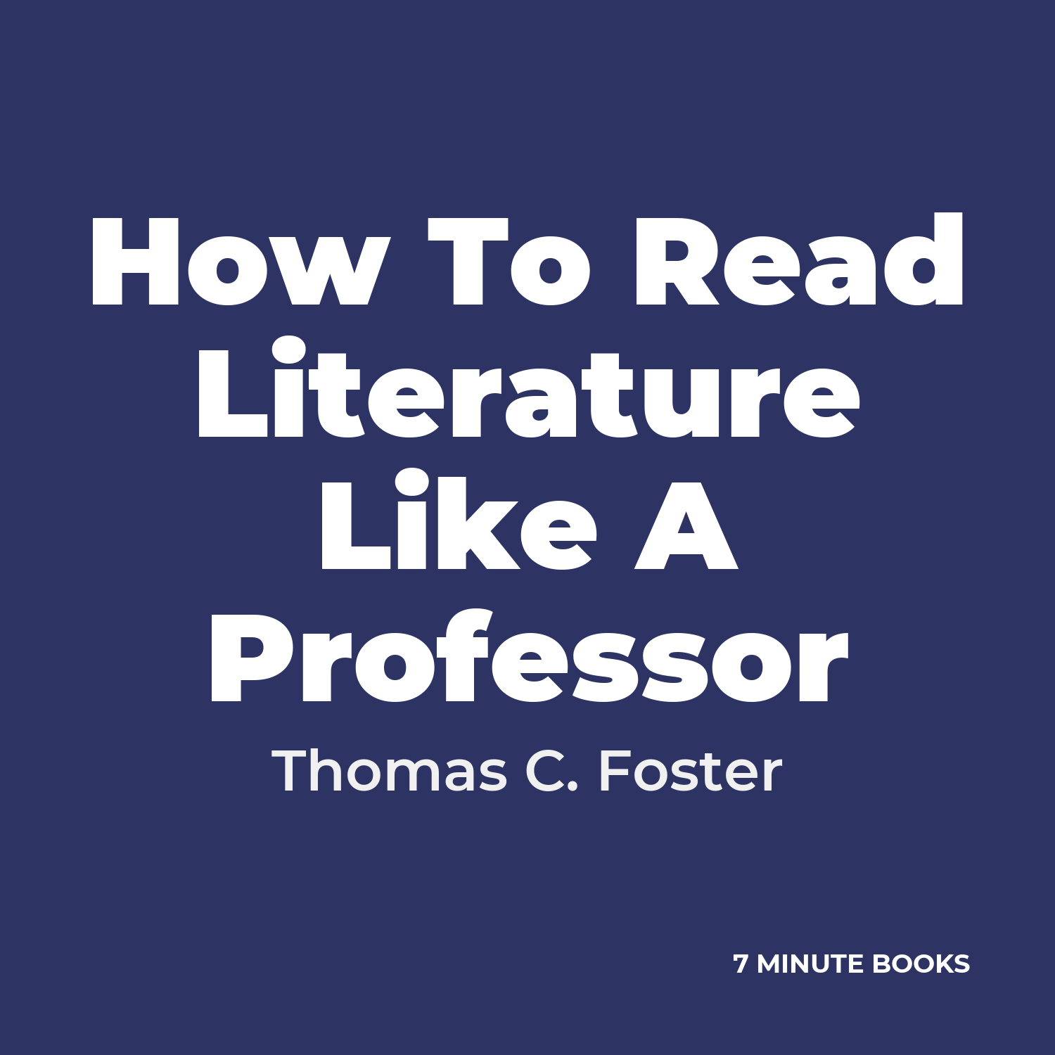 How To Read Literature Like A Professor cover