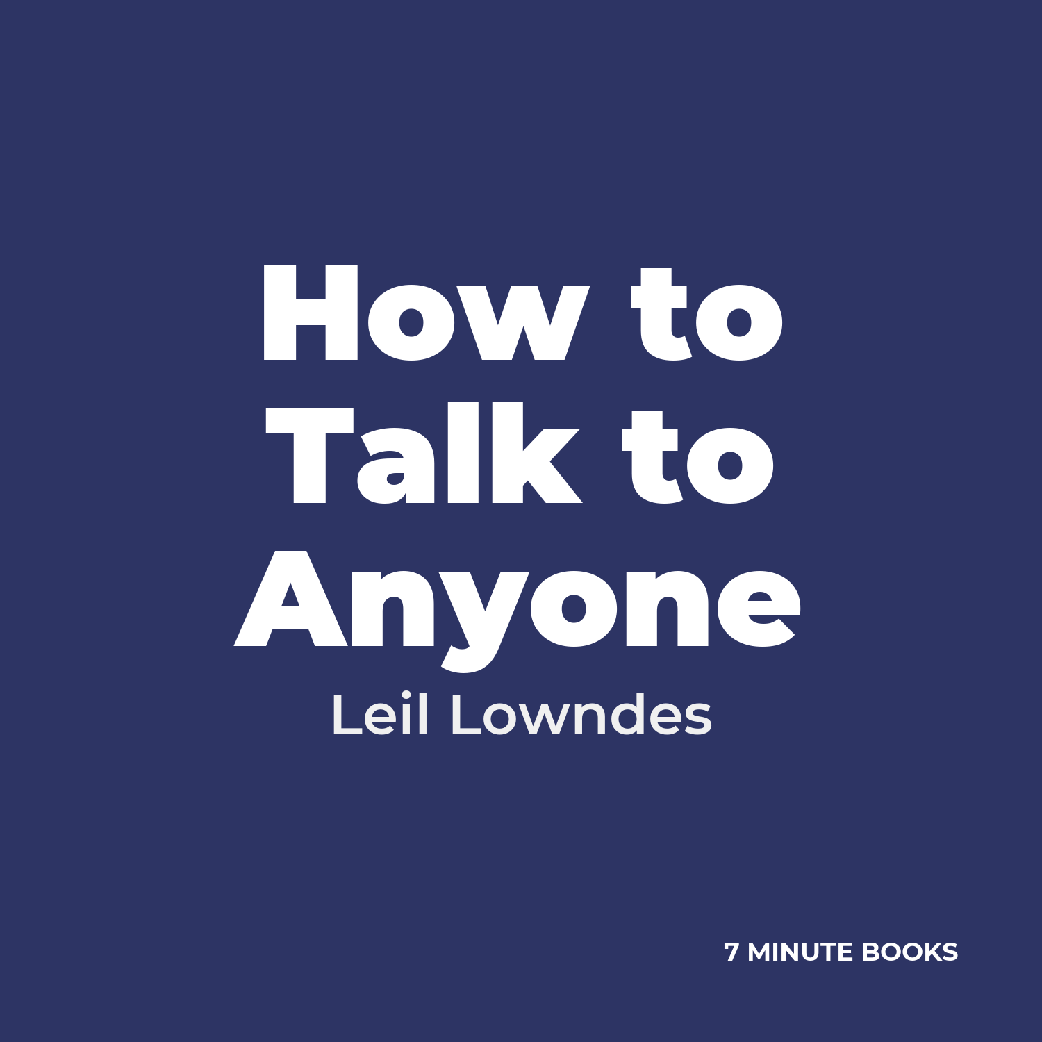 How to Talk to Anyone cover