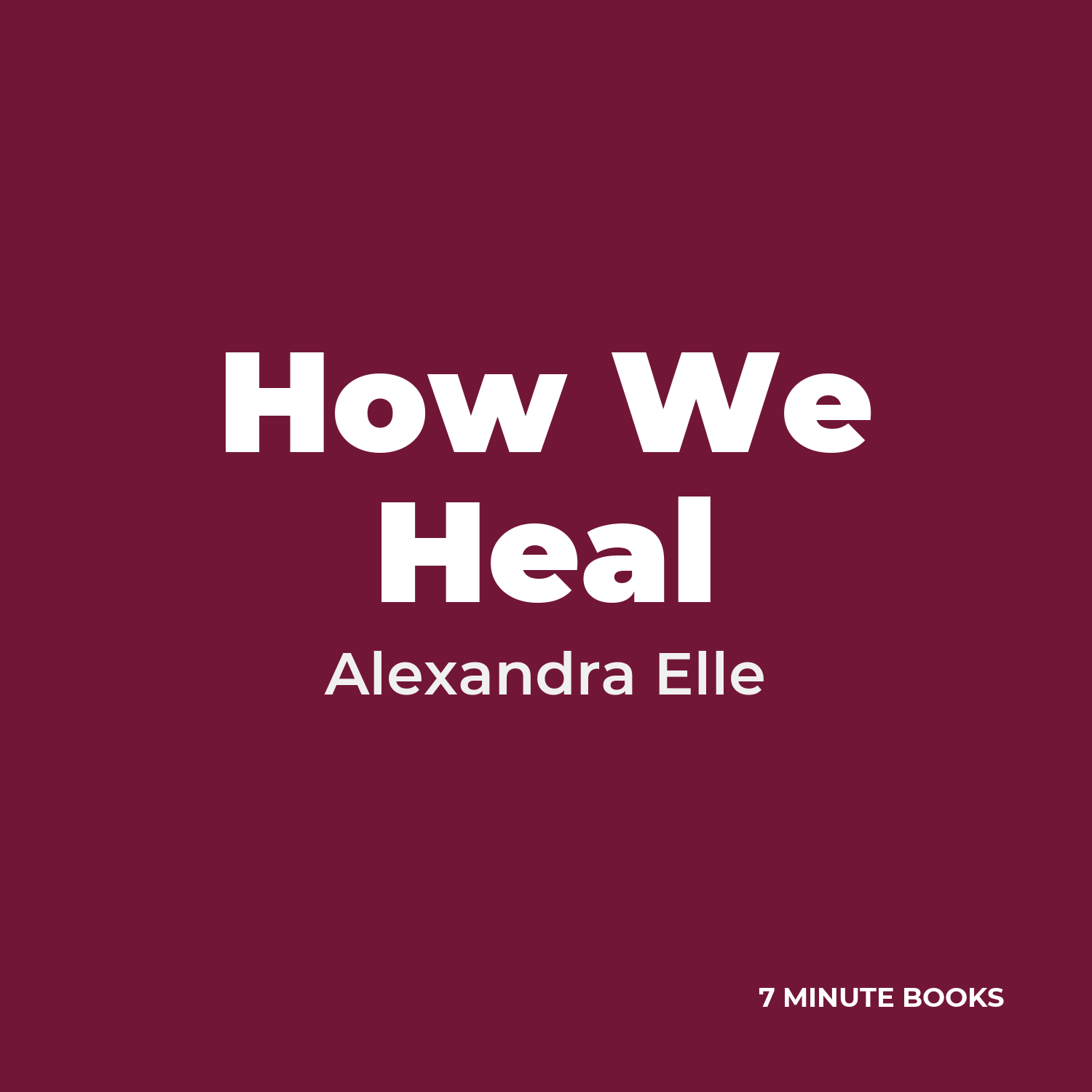 How We Heal cover