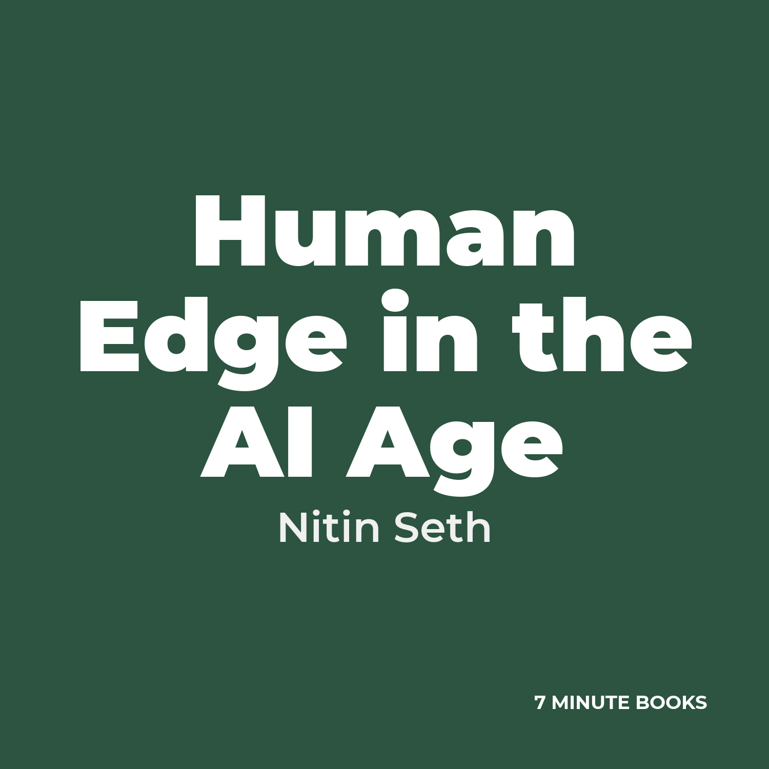 Human Edge in the AI Age cover