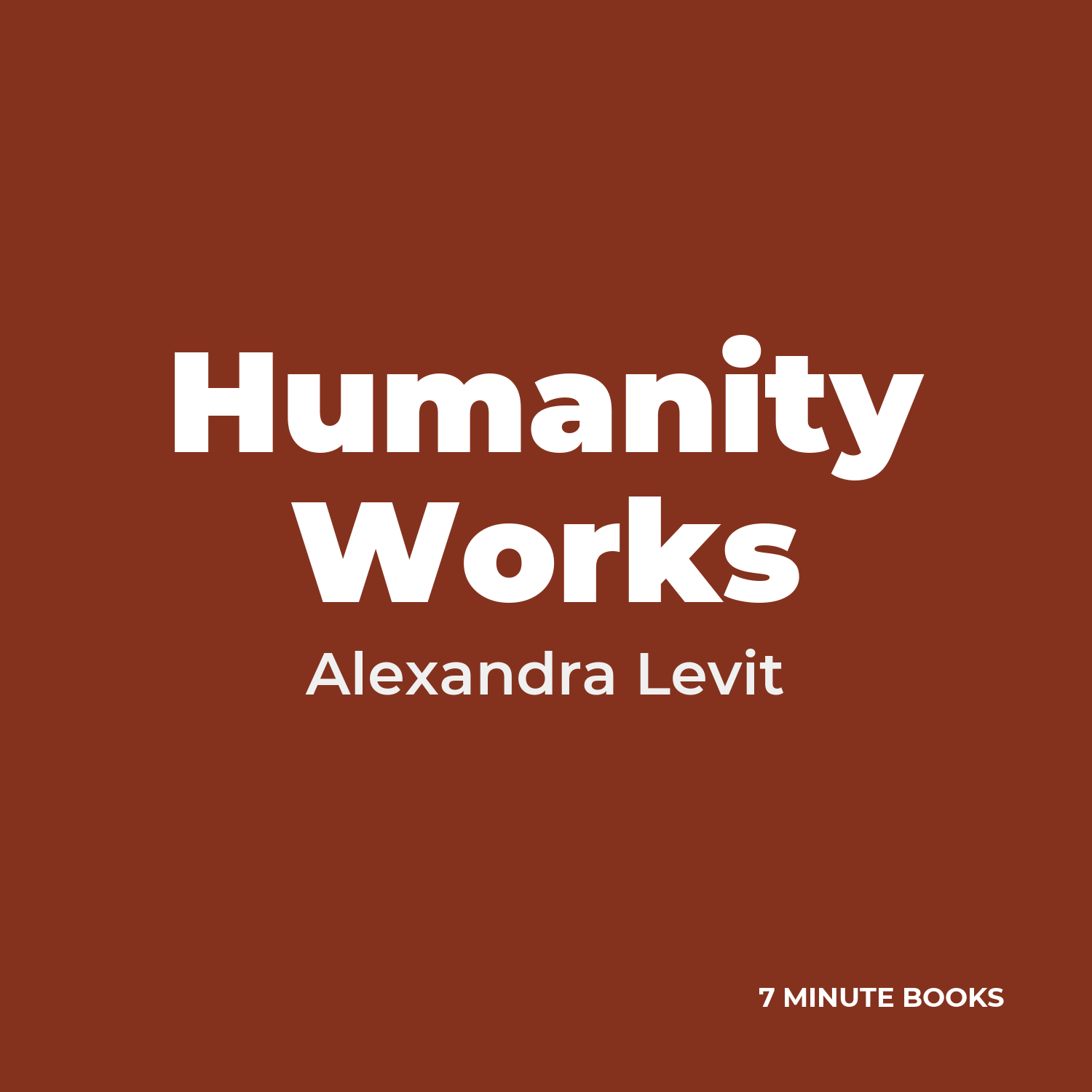 Humanity Works cover