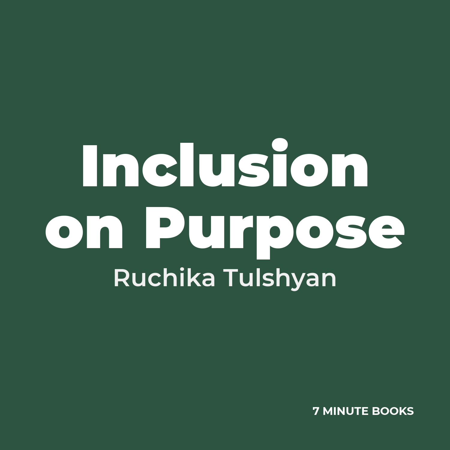 Inclusion on Purpose cover