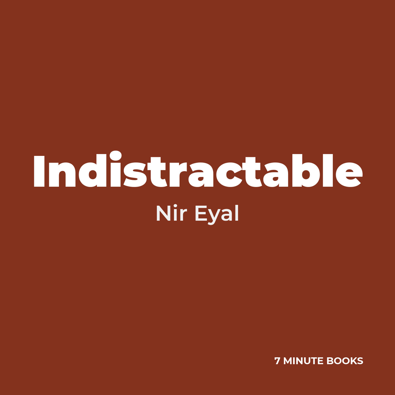 Indistractable cover